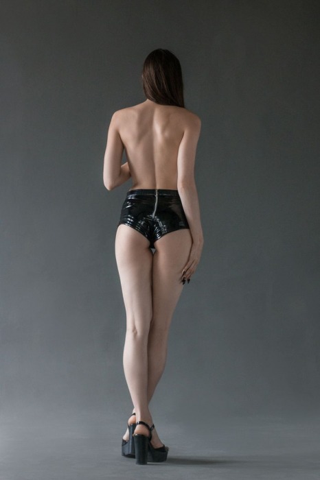 Черные трусики Crazier размера S-M с анальной насадкой - 8 см. - Lola Games - купить с доставкой в Ачинске