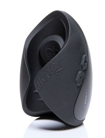 Черный инновационный мужской вибратор PULSE SOLO ESSENTIAL - Hot Octopuss - в Ачинске купить с доставкой