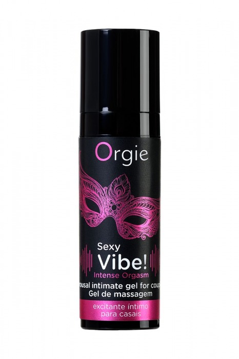 Гель для массажа ORGIE Sexy Vibe Intense Orgasm - 15 мл. - ORGIE - купить с доставкой в Ачинске