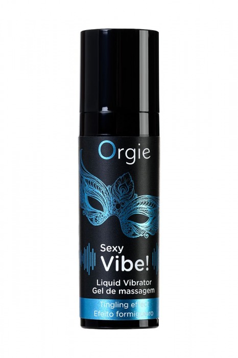 Гель для массажа ORGIE Sexy Vibe Liquid Vibrator с эффектом вибрации - 15 мл. - ORGIE - купить с доставкой в Ачинске