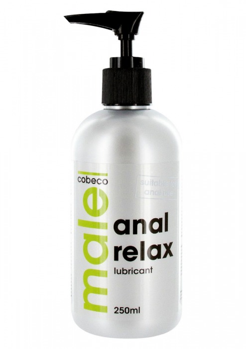 Анальный лубрикант MALE Cobeco Anal Relax Lubricant - 250 мл. - Cobeco - купить с доставкой в Ачинске