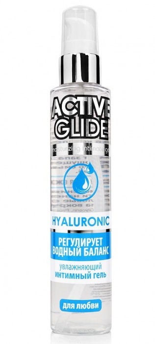 Увлажняющий интимный гель Active Glide Hyaluronic - 100 гр. - Биоритм - купить с доставкой в Ачинске