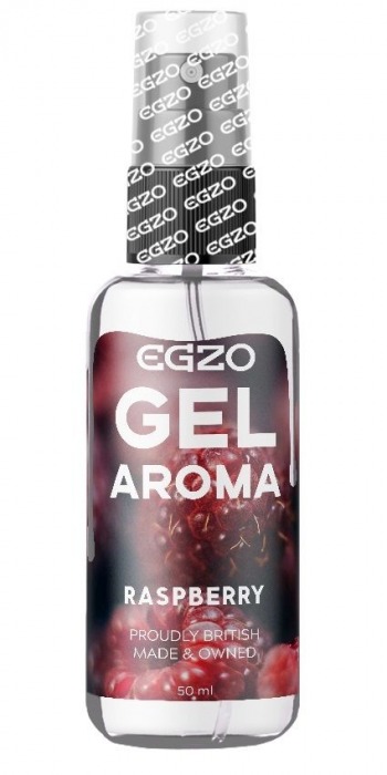 Интимный лубрикант EGZO AROMA с ароматом малины - 50 мл. - EGZO - купить с доставкой в Ачинске