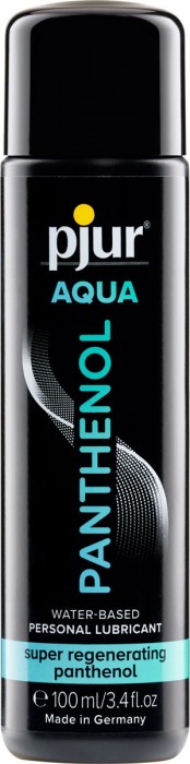 Лубрикант на водной основе с пантенолом pjur AQUA Panthenol - 100 мл. - Pjur - купить с доставкой в Ачинске