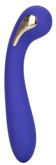 Фиолетовый вибромассажер с электростимуляцией Intimate Estim Petite G Wand - 19 см. - California Exotic Novelties - купить с доставкой в Ачинске