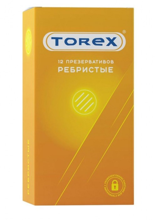 Текстурированные презервативы Torex  Ребристые  - 12 шт. - Torex - купить с доставкой в Ачинске