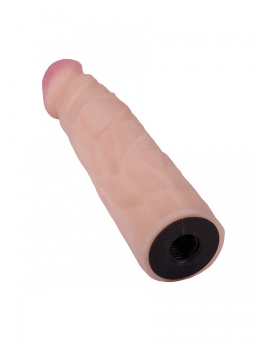 Пояс-трусики с насадкой Soft-Prince - 18,5 см. - LOVETOY (А-Полимер) - купить с доставкой в Ачинске