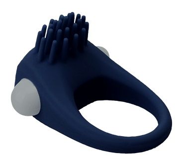 Синее эрекционное виброкольцо STIMU RING - Dream Toys - в Ачинске купить с доставкой