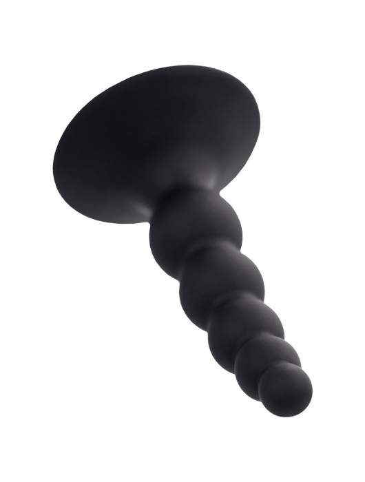 Черная анальная втулка Bootes - 10 см. - POPO Pleasure