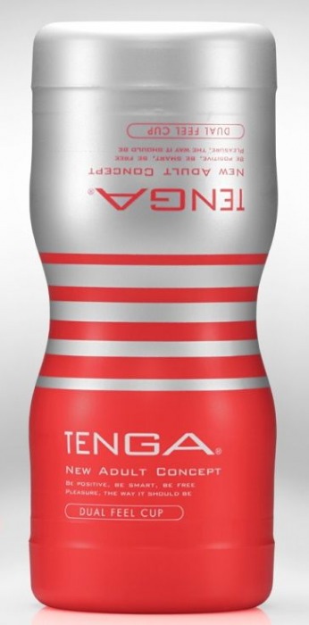 Мастурбатор TENGA Dual Sensation Cup - Tenga - в Ачинске купить с доставкой