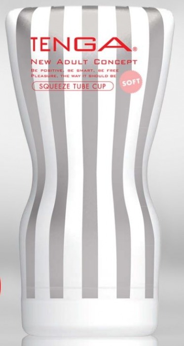 Мастурбатор TENGA Squeeze Tube Cup Soft - Tenga - в Ачинске купить с доставкой