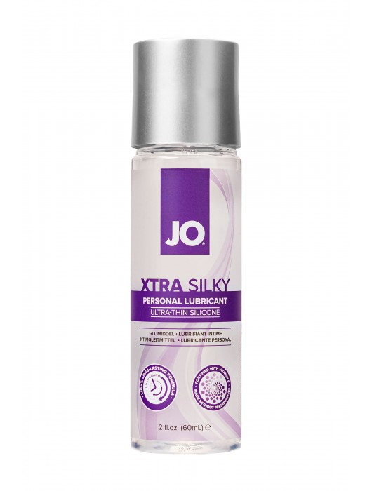 Лубрикант на силиконовой основе JO Xtra Silky - 60 мл. - System JO - купить с доставкой в Ачинске