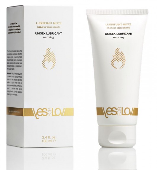 Лубрикант на водной основе с согревающим эффектом Warming Unisex Lubricant - 100 мл. - YESforLOV - купить с доставкой в Ачинске