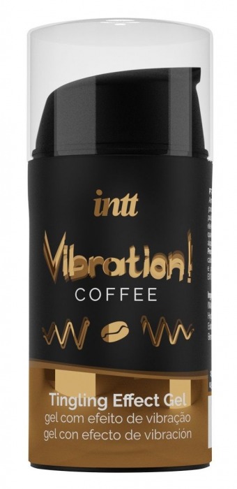 Жидкий интимный гель с эффектом вибрации Vibration! Coffee - 15 мл. - INTT - купить с доставкой в Ачинске