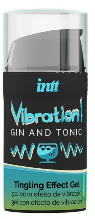 Жидкий интимный гель с эффектом вибрации Vibration! Gin   Tonic - 15 мл. - INTT - купить с доставкой в Ачинске