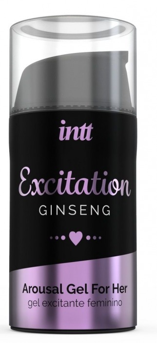 Женский возбуждающий интимный гель Excitation Ginseng - 15 мл. - INTT - купить с доставкой в Ачинске