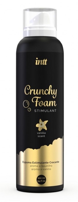 Пенка для массажа Crunchy Foam Stimulant Vanilla - 100 мл. - INTT - купить с доставкой в Ачинске