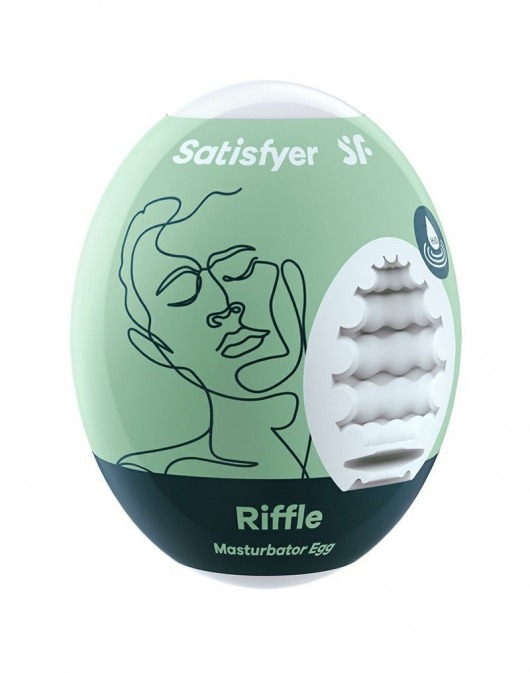 Мастурбатор-яйцо Satisfyer Riffle Mini Masturbator - Satisfyer - в Ачинске купить с доставкой