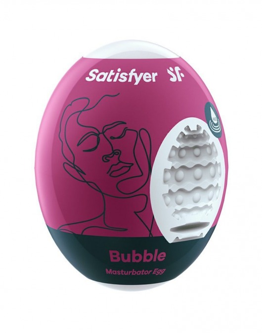 Мастурбатор-яйцо Satisfyer Bubble Mini Masturbator - Satisfyer - в Ачинске купить с доставкой