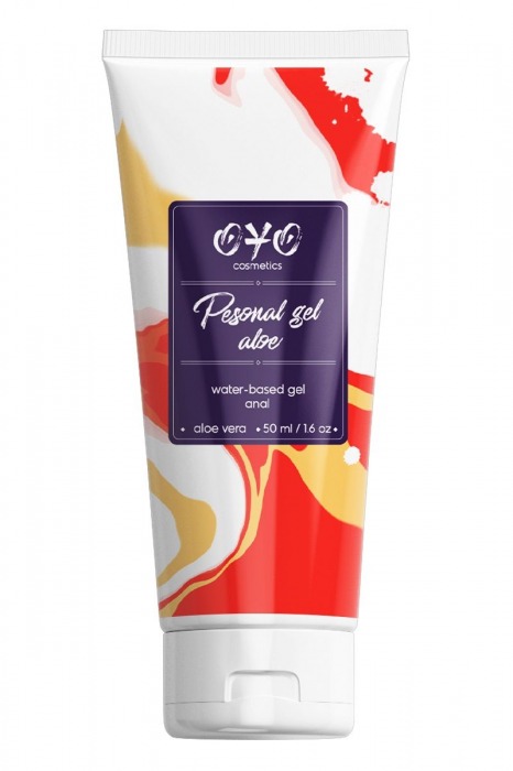 Анальная смазка на водной основе OYO Personal Gel Aloe - 50 мл. - OYO - купить с доставкой в Ачинске