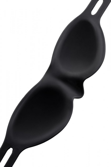 Черная плотная силиконовая маска - ToyFa - купить с доставкой в Ачинске