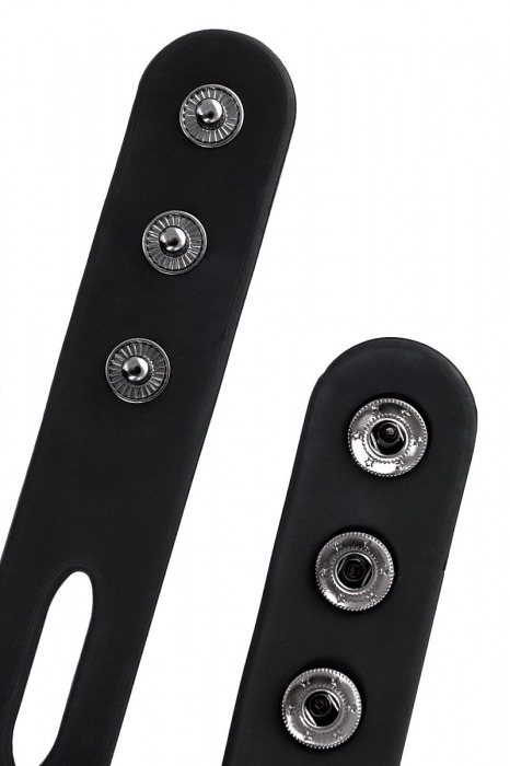 Черная плотная силиконовая маска - ToyFa - купить с доставкой в Ачинске