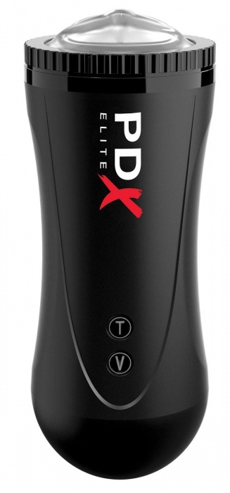 Черный автоматический мастурбатор-ротик Moto Stroker - Pipedream - в Ачинске купить с доставкой