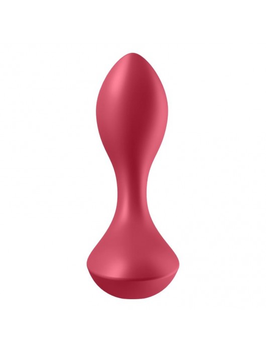 Красный вибромассажёр простаты Satisfyer Backdoor Lover - 14 см. - Satisfyer - в Ачинске купить с доставкой