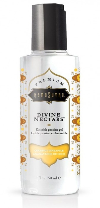 Гель-лубрикант на водной основе Divine Nectars Vanilla с ароматом ванили - 150 мл. - Kama Sutra - купить с доставкой в Ачинске