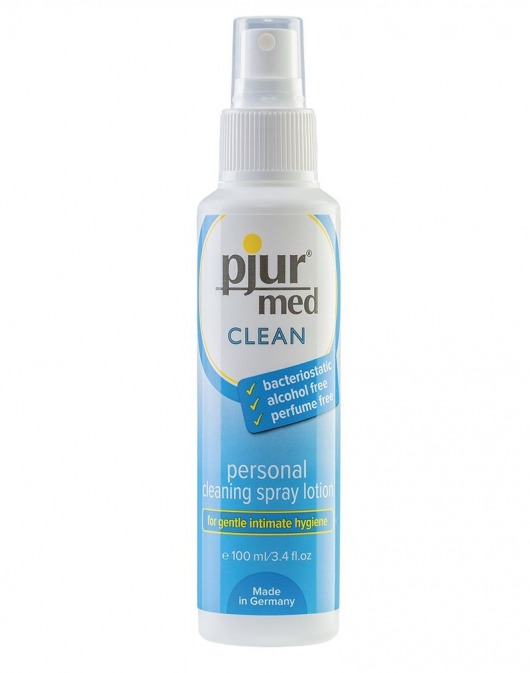 Гигиенический спрей pjur MED Clean Spray - 100 мл. - Pjur - купить с доставкой в Ачинске