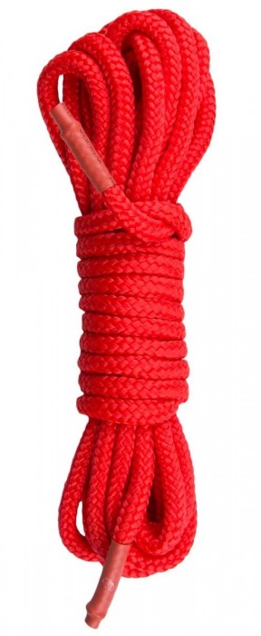 Красная веревка для связывания Nylon Rope - 5 м. - Easy toys - купить с доставкой в Ачинске