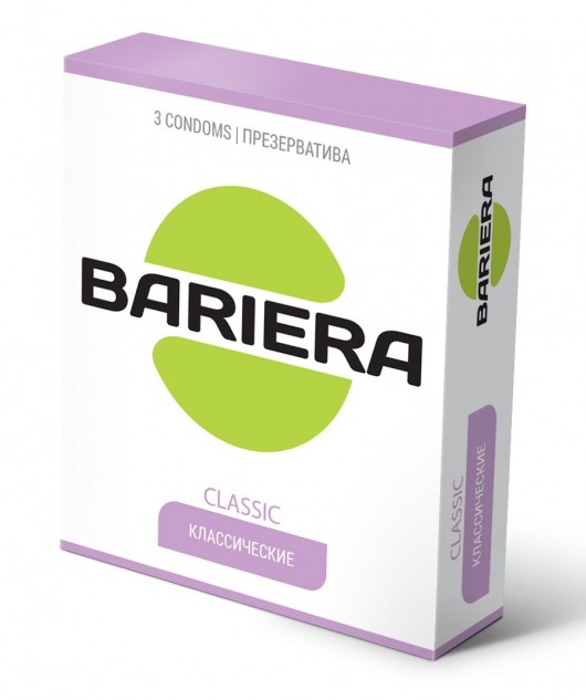 Классические презервативы Bariera Classic - 3 шт. - Bariera - купить с доставкой в Ачинске