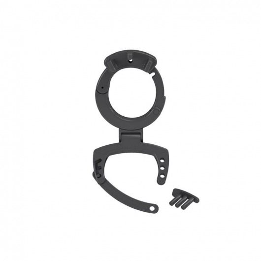 Кольцо с зажимом для мошонки для пояса верности Pubic Enemy - MyStim - купить с доставкой в Ачинске