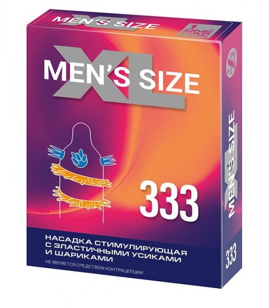 Стимулирующая насадка на пенис MEN SIZE 333 - Sitabella - в Ачинске купить с доставкой