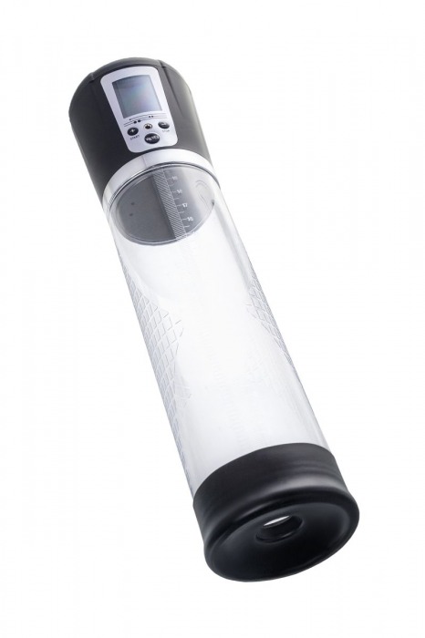 Прозрачная автоматическая помпа для пениса Alrik - Sexus - в Ачинске купить с доставкой