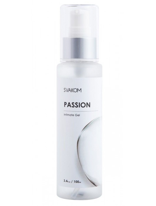 Смазка на водной основе Passion Intimate Gel - 100 мл. - Svakom - купить с доставкой в Ачинске