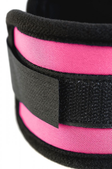 Оковы на ноги из неопрена розового цвета - ToyFa - купить с доставкой в Ачинске