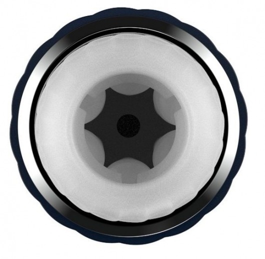 Черно-белый интерактивный мастурбатор Alex Neo 2 - Svakom - в Ачинске купить с доставкой