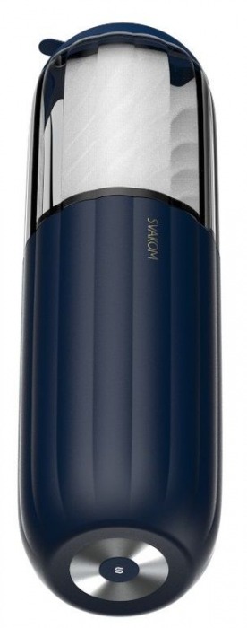 Черно-белый интерактивный мастурбатор Alex Neo 2 - Svakom - в Ачинске купить с доставкой