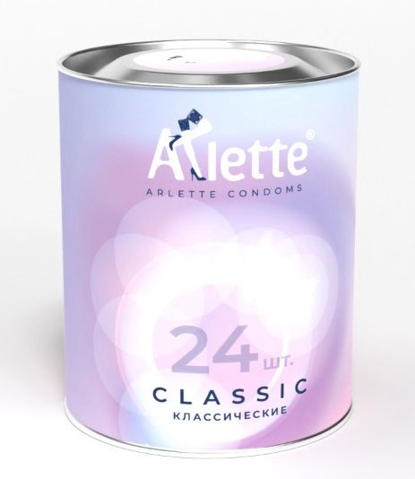 Классические презервативы Arlette Classic - 24 шт. - Arlette - купить с доставкой в Ачинске