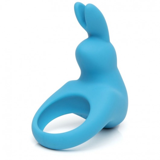 Голубое эрекционное виброкольцо Happy Rabbit Rechargeable Rabbit Cock Ring - Happy Rabbit - в Ачинске купить с доставкой