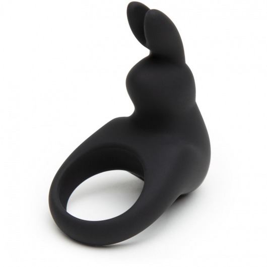 Черное эрекционное виброкольцо Happy Rabbit Rechargeable Rabbit Cock Ring - Happy Rabbit - в Ачинске купить с доставкой