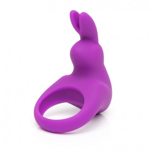 Фиолетовое эрекционное виброкольцо Happy Rabbit Rechargeable Rabbit Cock Ring - Happy Rabbit - в Ачинске купить с доставкой