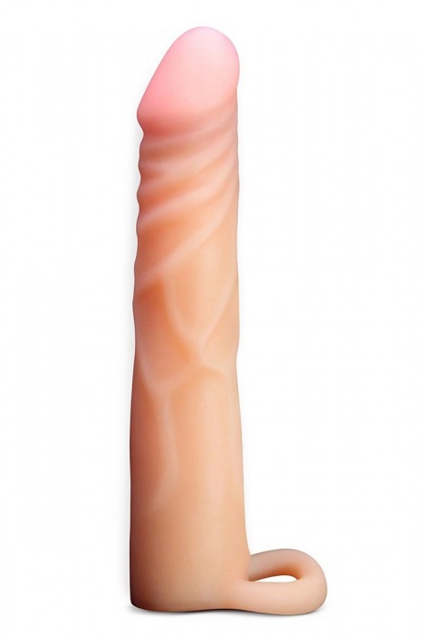 Телесная насадка на пенис Cock Xtender - 17,7 см. - Blush Novelties - в Ачинске купить с доставкой