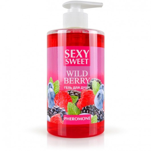 Гель для душа Sexy Sweet Wild Berry с ароматом лесных ягод и феромонами - 430 мл. -  - Магазин феромонов в Ачинске