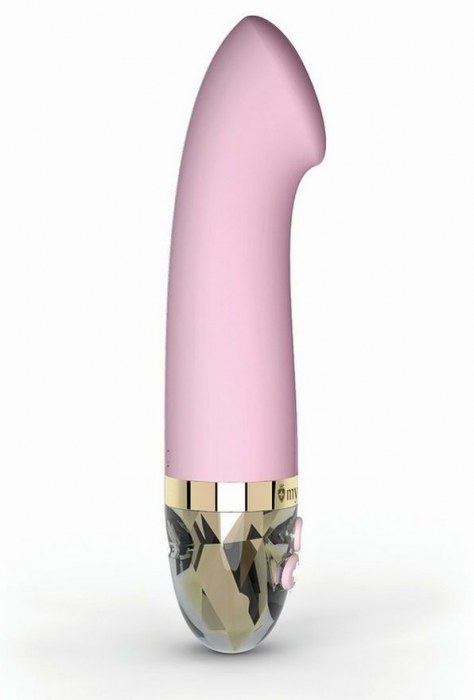 Розовый стимулятор для G-точки Right on Ron - 17 см. - MyStim