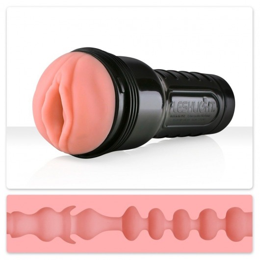 Мастурбатор-вагина Fleshlight - Pink Lady Mini-Lotus - Fleshlight - в Ачинске купить с доставкой