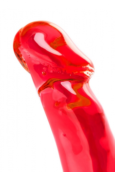 Красный леденец в форме члена со вкусом виски - 173 гр. - Sosuчki - купить с доставкой в Ачинске