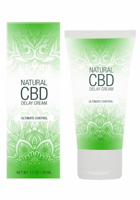 Крем-пролонгатор Natural CBD Delay Cream - 50 мл. - Shots Media BV - купить с доставкой в Ачинске