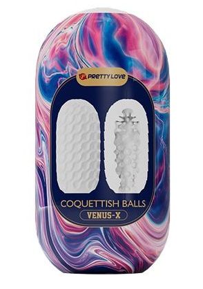 Мастурбатор в форме яйца Coquettish Balls - Baile - в Ачинске купить с доставкой